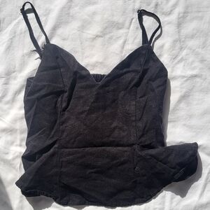 Zara Elegant Black Camisole
